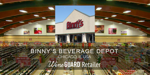 wineguard retailer binny's beverage depot