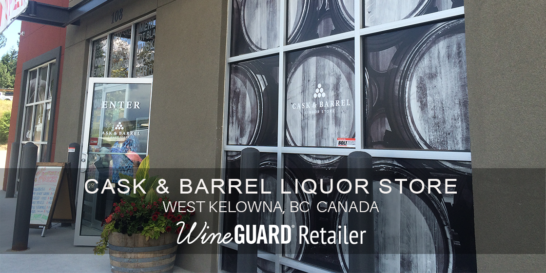 Wineguard retailer Cask & Barrel liquor store