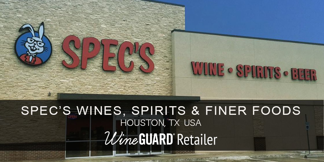 Spec's wines wineguard retailer