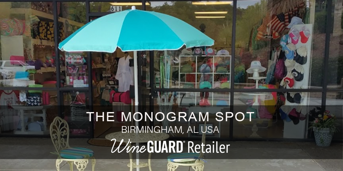 The Monogram spot wineguard retailer
