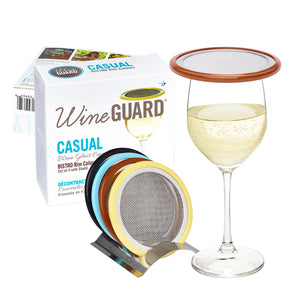 CASUAL WineGuard SET(4) with BISTRO Rim Colours